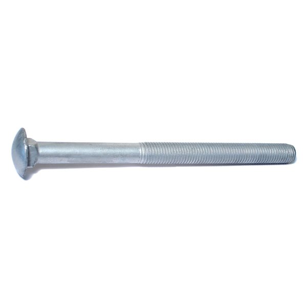 Midwest Fastener 3/4"-10 x 10" Hot Dip Galvanized Grade 2 / A307 Steel Coarse Thread Carriage Bolts 10PK 08262